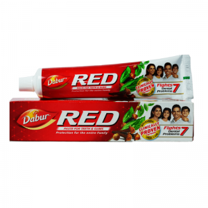 Аюрведическая зубная паста красная Дабур (Red Paste for Teeth & Gums Dabur), 100 г.