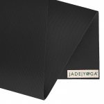 Коврик для йоги Jade Harmony Extra Long 188х61x0.5 см, черный