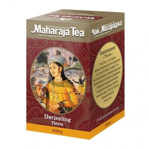  Фото - Чай черный Махараджа Дарджилинг Тиста рассыпной (Maharaja Tea Darjeeling Tiesta), 100г.