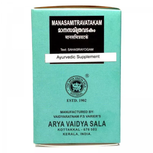 Манасамитра ватакам Арья Вадья Сала Коттаккал (Manasamitravatakam Arya Vaidya Sala Kottakkal), 100 таб.