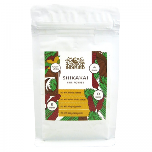 Порошок для волос Шикакай Индиберд (Shikakai Hair Powder Indibird), 200 г. 