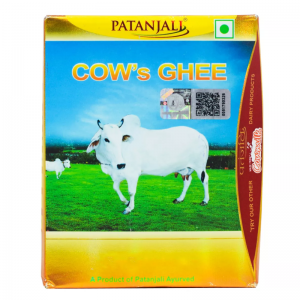 Масло Гхи Патанджали (Cow&#039;s Ghee Patanjali), 500 мл.