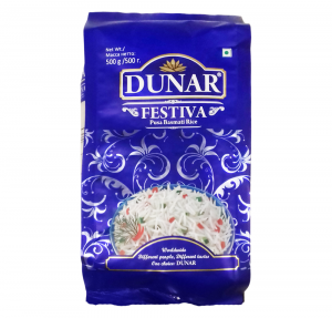 Рис Басмати Dunar Festiva, 500 г.