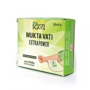 Мукта Вати Экстра Пауэр Дивья (Mukta Vati Extra Power Divya), 120 таб.