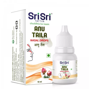 Ану Тайла Капли в нос Шри Шри Таттва (Anu Taila Nasal Drops Sri Sri Tattva), 10 мл.