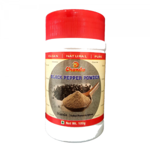 Перец Чёрный молотый Чанда (Black Pepper powder Chanda), 100 г.