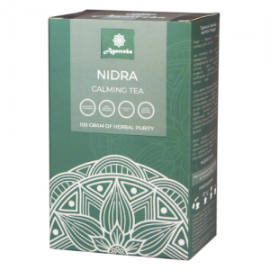 Аюрведический успокаивающий чай Нидра Агнивеша (Nidra Calming Tea Agnivesa), 100 г. (1)