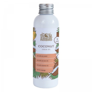 Масло кокосовое первого отжима Индибёрд (Coconut Virgin Oil Indibird), 150 мл.