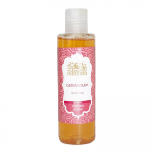 Гель для душа «Герань» Индиберд (Geranium Shower Gel SLS-Free Indibird), 200 мл.