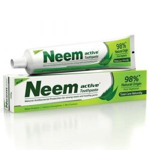 Аюрведическая зубная паста Ним Актив Джйоти Лабс (Neem Active Toothpaste Jyothy Labs), 125 г.