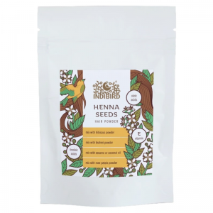 Порошок для волос Семена Хны Индиберд (Henna Seeds Hair Powder Indibird), 50 г.