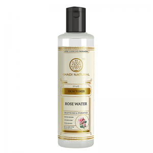 Тоник «Розовая вода» Кхади Натурал (Skin Toner Rose Water Khadi Natural), 210 мл.