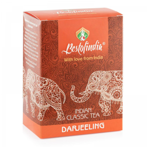 Чай черный индийский листовой Дарджилинг Бестофиндия (Darjeeling Indian Classic Tea Bestofindia), 100 г.