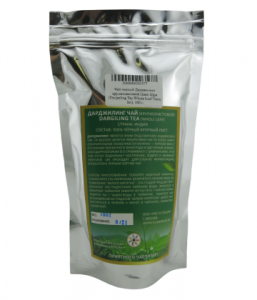 Чай черный Дарджилинг крупнолистовой Нано Шри (Darjeeling Tea Whole Leaf Nano Sri), 100 г.