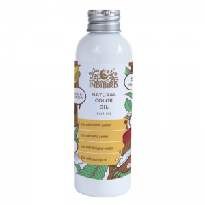 Масло для волос от седины «Натуральный цвет» Индиберд (Natural Color Hair Oil Indibird), 150 мл.