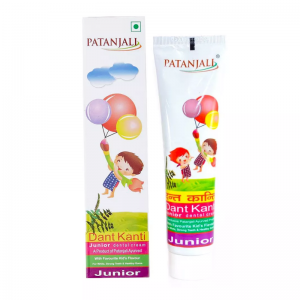 Детская зубная паста Дент Канти Джуниор Патанджали (Dant Kanti Junior Dental Cream Patanjali), 100 г.