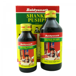 Шанкх пушпи сироп Байдианат (Shankh pushpi syrup Baidyanath), 200 мл.+100 мл. бесплатно