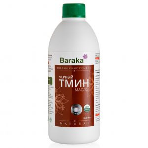 Масло Чёрного тмина Барака (Black Seed Oil Baraka), 500 мл.