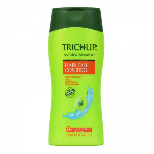 Шампунь от выпадения волос Тричап Васу с экстрактами трав (Herbal Shampoo Hair Fall Control Trichup Vasu), 200 мл.