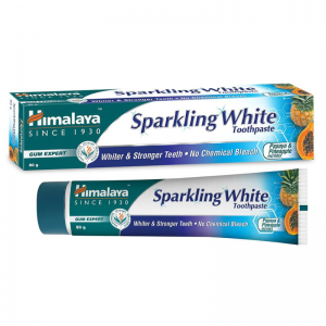 Аюрведическая отбеливающая зубная паста Хималая (Sparkling White Himalaya), 80 г.