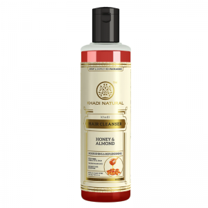 Шампунь «Мед и Миндаль» Кхади Натурал (Hair Cleanser Honey Almond Khadi Natural), 210 мл.