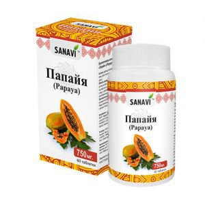 Папайя Санави (Papaya SАNAVI), 60 таб.