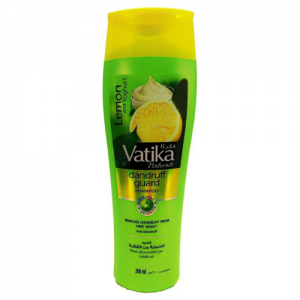 Шампунь против перхоти Лимон и Йогурт Дабур Ватика (Dandruff Guard Shampoo Lemon and Yoghurt Dabur Vatika), 200 мл.