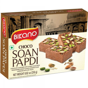 Сладкая нежная халва &quot;Соан Папди Чоко&quot; с орехами Бикано (SOAN PAPDI CHOCO Bikano), 250 г