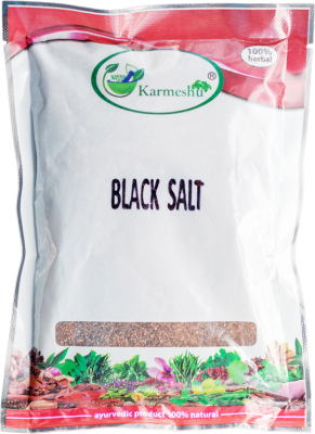 Черная Соль Гималайская Кармешу (Black salt Karmeshu), пакет, 200 гр.