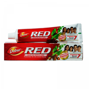 Аюрведическая зубная паста красная Дабур (Red Paste for Teeth &amp; Gums Dabur), 100 г.