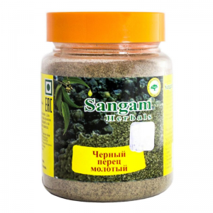 Перец черный молотый Сангам Хербалс (Sangam Herbals), 90 г.