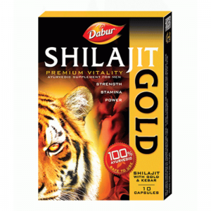 Шиладжит голд Дабур (Shilajit gold Dabur), 10 кап.