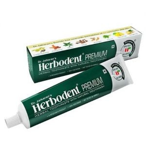 Травяная зубная паста Хербодент Премиум Доктор Джайкаранс (Herbal Toothpaste Herbodent Premium Dr. Jaikaran&#039;s), 100 г.